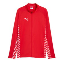Puma teamLIGA26 Training Jacket (Full-Zip, 100% recycled Polyester, breathable) red Men's
