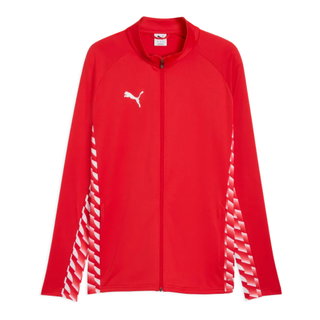 Puma Trainingsjacke teamLIGA26 Training Jacket (Full-Zip, 100% rec. Polyester, atmungsaktiv) rot Herren