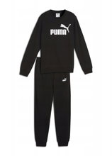 Puma Jogginganzug ESS No.1 Logo Crew Sweat Suit TR B (Hose+Pullover) schwarz Jungen