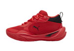 Puma Hallen-Indoorschuhe Playmaker Pro rot/schwarz Kinder