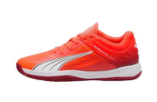 Puma Hallen-Indoorschuhe Accelerate Turbo 2025 rot Herren