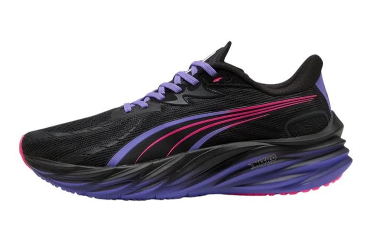 Puma Laufschuhe Velocity Nitro 4 DIGITOKYO (Leichtigkeit) schwarz/violett Herren