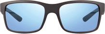 REVO Sonnenbrille Crawler Polarisiert Photochromic (Glasfarbe: Blue Water Photo) schwarz matt - 1 Brille