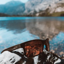 REVO Sonnenbrille Crawler Polarisiert (Glasfarbe: Drive) tortoise braun matt - 1 Brille