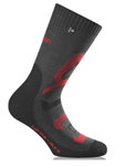 Rohner Trekking Socks Hiking anthracite/red Men - 1 Pair