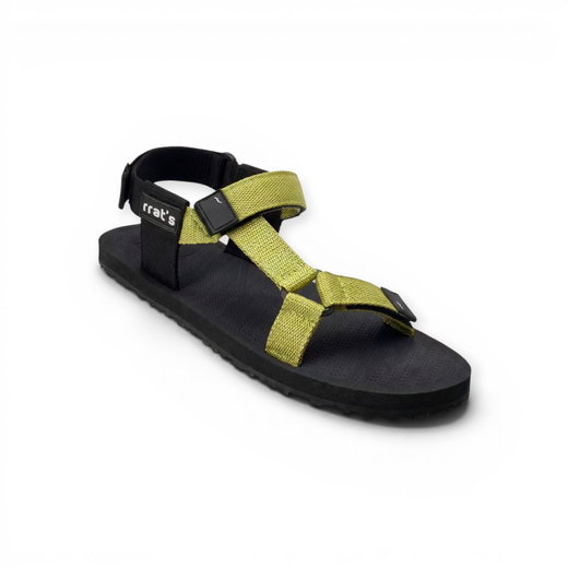 RRAT'S Sandale T-Outdoor Endurance schwarz/mustardgelb