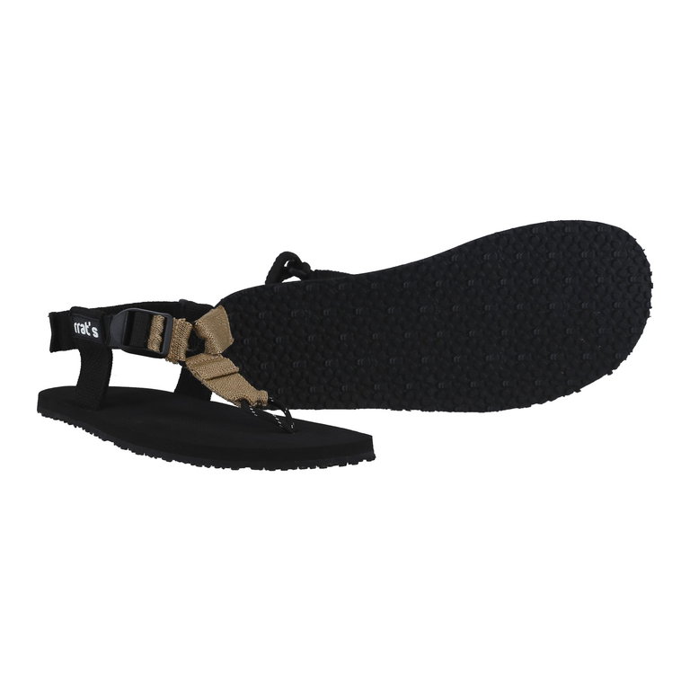 rrats Sandale Y-Flex schwarz/beige