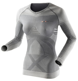 X-Bionic Radiactor Shirt Long Sleeves silver Women