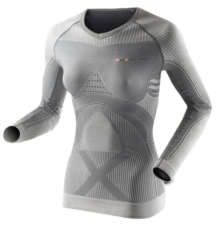 X-Bionic Radiactor Shirt Long Sleeves silver Women