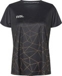 RSL Sport-Shirt Jane (100% Polyester, schnelltrocknend) schwarz Damen