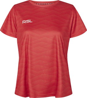 RSL Sport-Shirt Kate (100% Polyester, hoher Tragekomfort) rot Damen