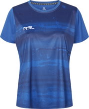 RSL Sport-Shirt Sue (100% Polyester, breathable) blue Women