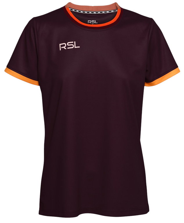 RSL Sport Shirt Draco (100% Polyester, breathable) wine red ladies
