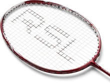 RSL Badmintonschläger Master Speed 5000 (70-74g, kopflastig, flexibel) rot/weiss - besaitet -