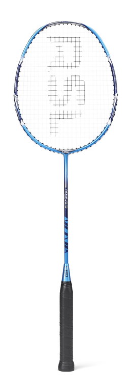 RSL Badmintonschläger Nova 03 (ausgewogen, flexibel) blau - besaitet -
