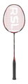 RSL Badmintonschläger Nova 07 (ausgewogen, mittel) schwarz/rot - besaitet -