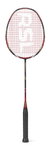 RSL Badmintonschläger Nova 07 (ausgewogen, mittel) schwarz/rot - besaitet -