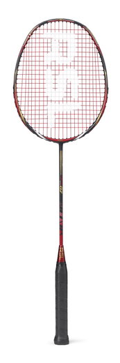 RSL Badmintonschläger Nova 07 (ausgewogen, mittel) schwarz/rot - besaitet -