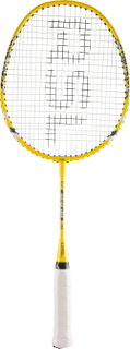 RSL Kinder-Badmintonschläger Pro 450 Mini (54cm, steif) gelb - besaitet -