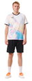 RSL Sport-Tshirt River (100% Polyester, bequeme Passform) weiss/bunt Herren
