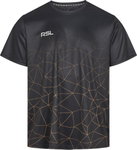 RSL Sport-Tshirt Ian (100% Polyester) schwarz Herren