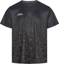 RSL Sport-Tshirt Ian (100% Polyester) schwarz Herren