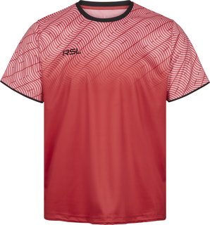 RSL Sport-Tshirt Raptor (bequeme Passform) rot Herren