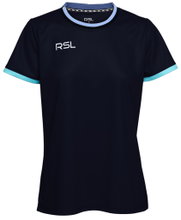 RSL Sport-Shirt Vela (100% Polyester, atmungsaktiv) navyblau Damen