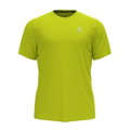 Odlo Wander-/Lauftshirt Crew Neck Essential Flyer limegrün Herren