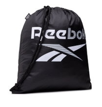 Reebok Sportbeutel Gymsack schwarz/weiss 15 Liter