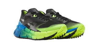 Reebok Laufschuhe FloatZig Adventure 1 schwarz/lime/blau Herren