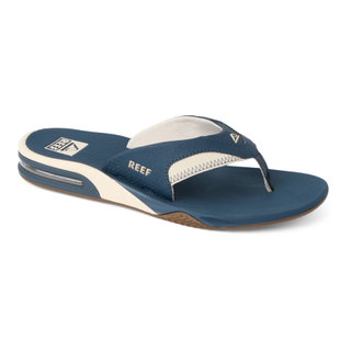 Reef Zehensandalen Fanning+ (integrierter Flaschenöffner) navyblau/oat Herren