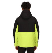 Regatta Wanderjacke Highton Stretch III (wasserdicht, isolierend und warm) schwarz/gelb Herren