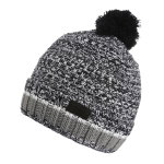 Regatta Strickmütze Davion V mit Bommel schwarz Herren