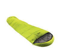 Regatta Schlafsack Montegra 200 (2 Jahreszeiten-Schlafsack, warmem Baffle-Futter) gelb/lime 210x75cm