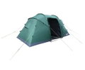 Regatta Camping Tent Kivu Vis-a-Vis - water-repellent, 2 entrances, for 4 persons - green