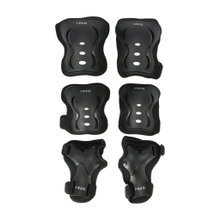 Rezo Protective Gear Daewon Kids Protectors (Knee Pads, Elbow Pads, Wrist Guards) - Children's 3-Piece Set