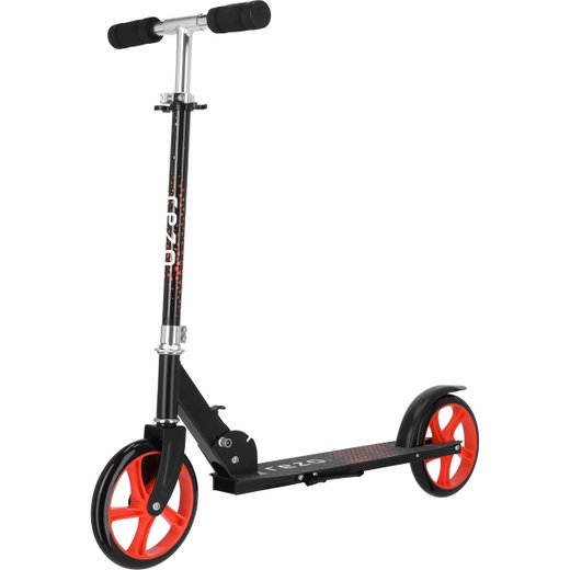 Rezo Scooter 200mm Sports (foldable scooter, bearings: ABEC 5-Carbon) black/red - children