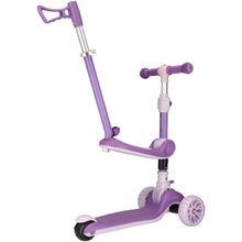 Rezo Scooter Fanau 4in1 (foldable scooter, bearings: ABEC 7) purple - children