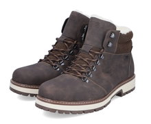 Rieker Winterstiefel F8333-25 (Schnürstiefel mit Innenfutter) kaffeebraun Herren