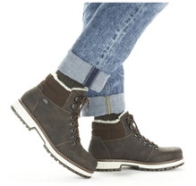 Rieker Winterstiefel F8333-25 (Schnürstiefel mit Innenfutter) kaffeebraun Herren