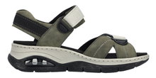 Rieker Sandale 67651 grün Damen