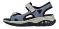 Rieker Sandale 67666 blau/grau Damen
