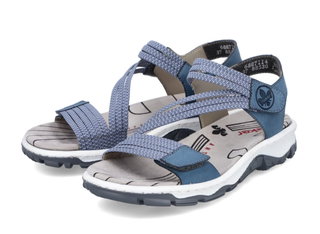 Rieker Trekkingsandalen 68871 blau Damen