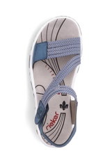 Rieker Trekkingsandalen 68871 blau Damen