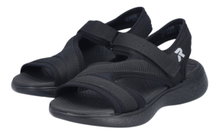 Rieker Sandale V2166 schwarz Damen