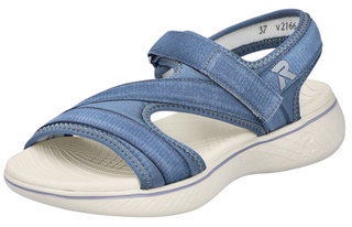Rieker Sandale V2166 blau Damen