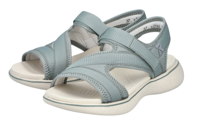 Rieker Sandale V2166 grün Damen