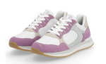 Rieker Sneaker 42508-80 (Glattleder) weiss/lila Damen