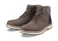 Rieker Winterschuhe F3812-25 (Schnürstiefel mit Innenfutter, Kunstleder) braun Herren